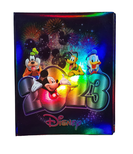 Disney Mickey Mouse Fireworks 2023 Photo Album 4"X 6" Holds 200 Photos.