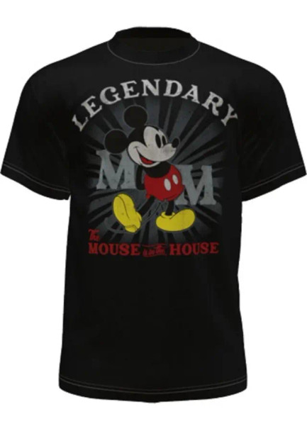 Disney Adult Mickey Mouse - Standing Legendary T-Shirt – Classic Mickey Design
