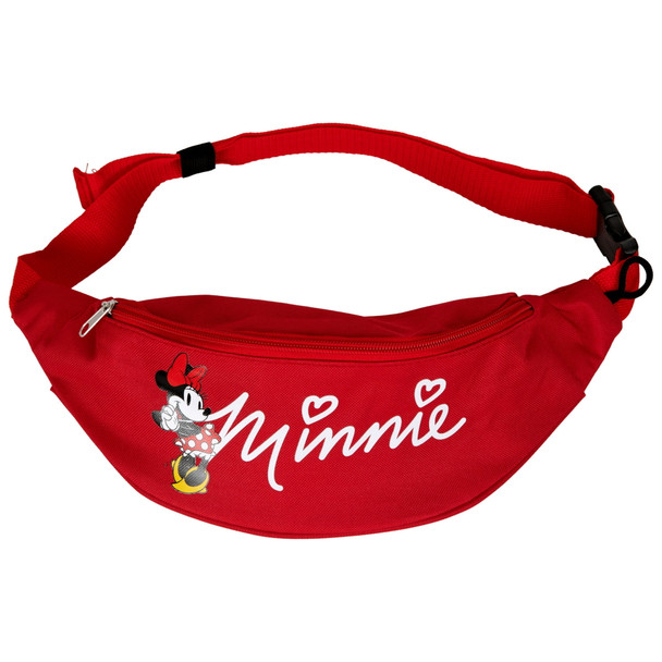 Minnie Mouse Red Belly Bag for Women – Cute Waist Pack with Adjustable Strap