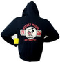 Disney Adult Mickey 1928 Original Zip Up Hoodie, Black