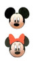 Disney Mickey and Minnie Mouse Face Car Antenna Toppers Disney Mickey and Minnie Mouse Face Car Antenna Toppers