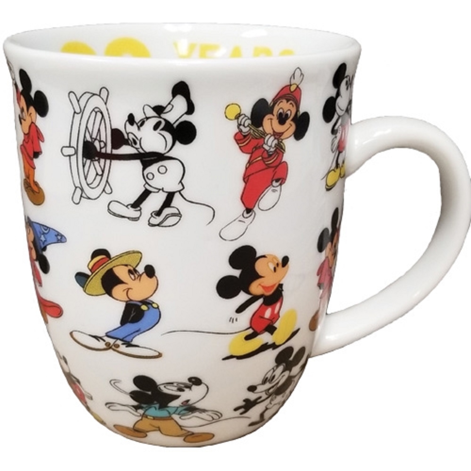 Disney Mickey Mouse All Over Print Collectible Bullet Mug Red- 16oz