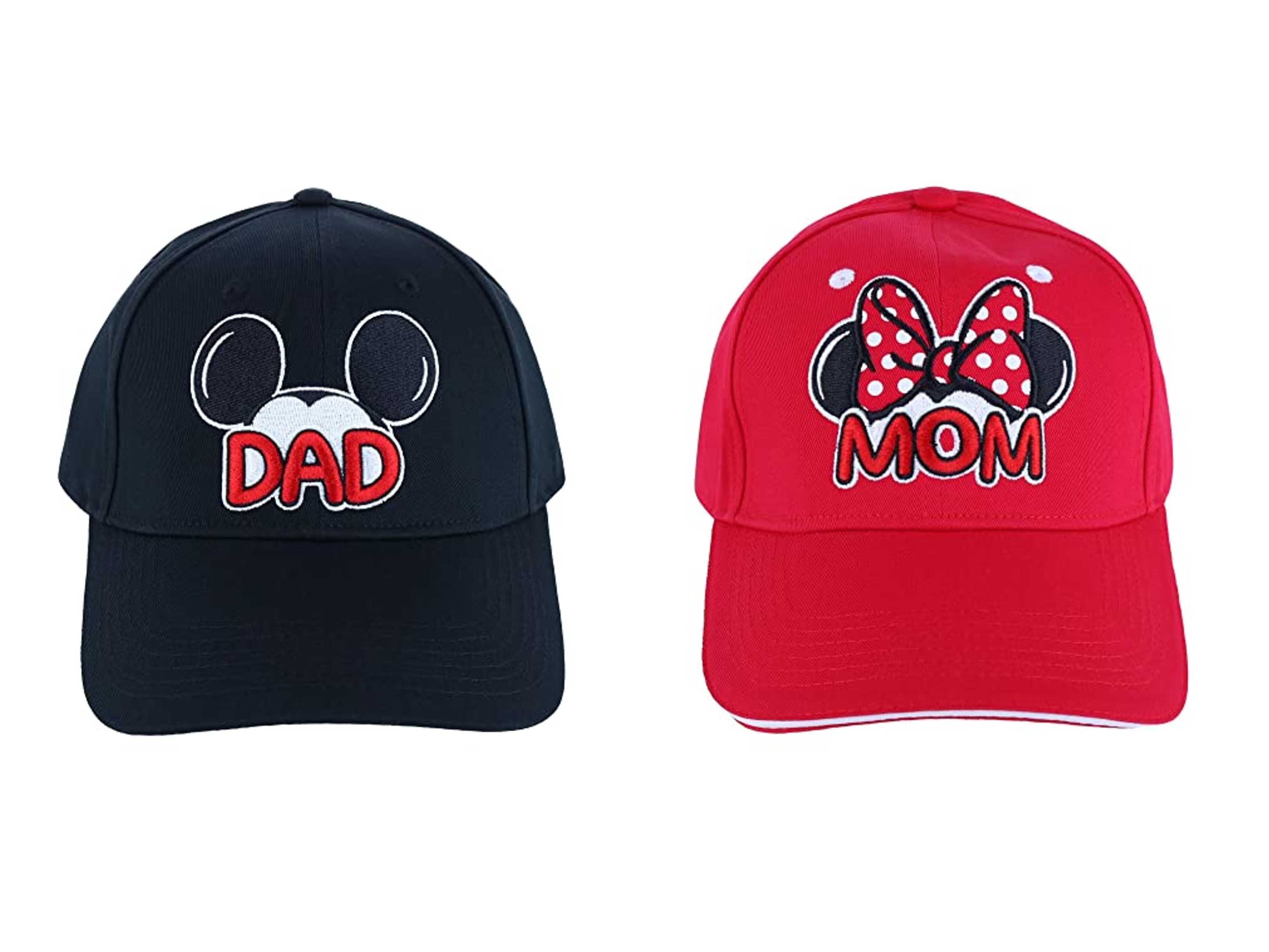 Disney Mom & Dad Matching Baseball Cap Set | 7STAR
