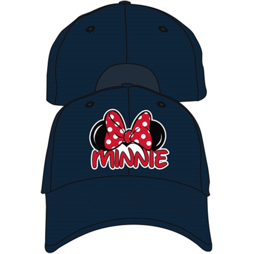 Disney Adult Minnie Fan Baseball Hat, Navy Blue
