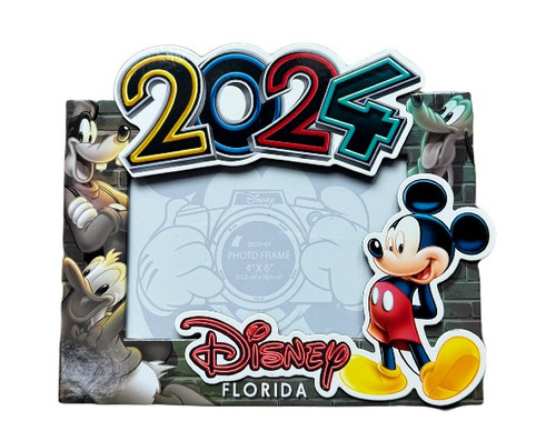 Disney 2024 Picture Frame 4x6 Collage - Luminate Mickey - Florida