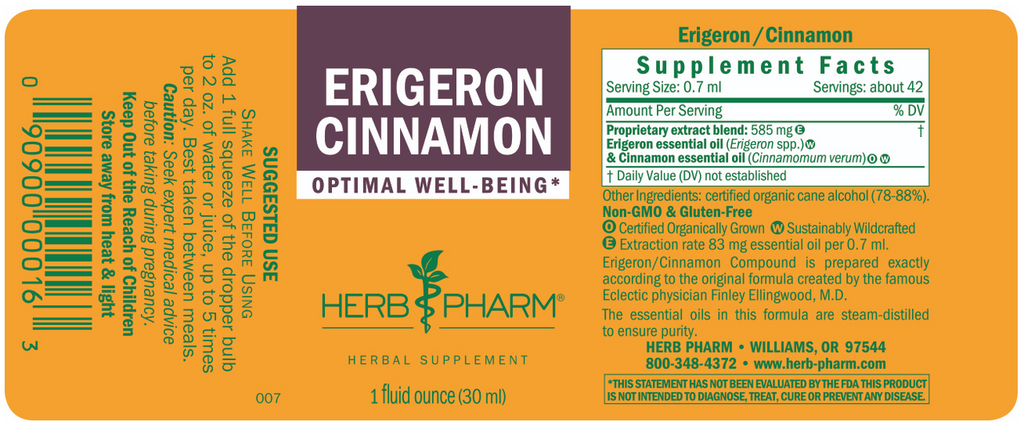 Erigeron/ Cinnamon (1 oz.)