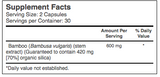 Bamboo Extract, 300 mg 60 caps