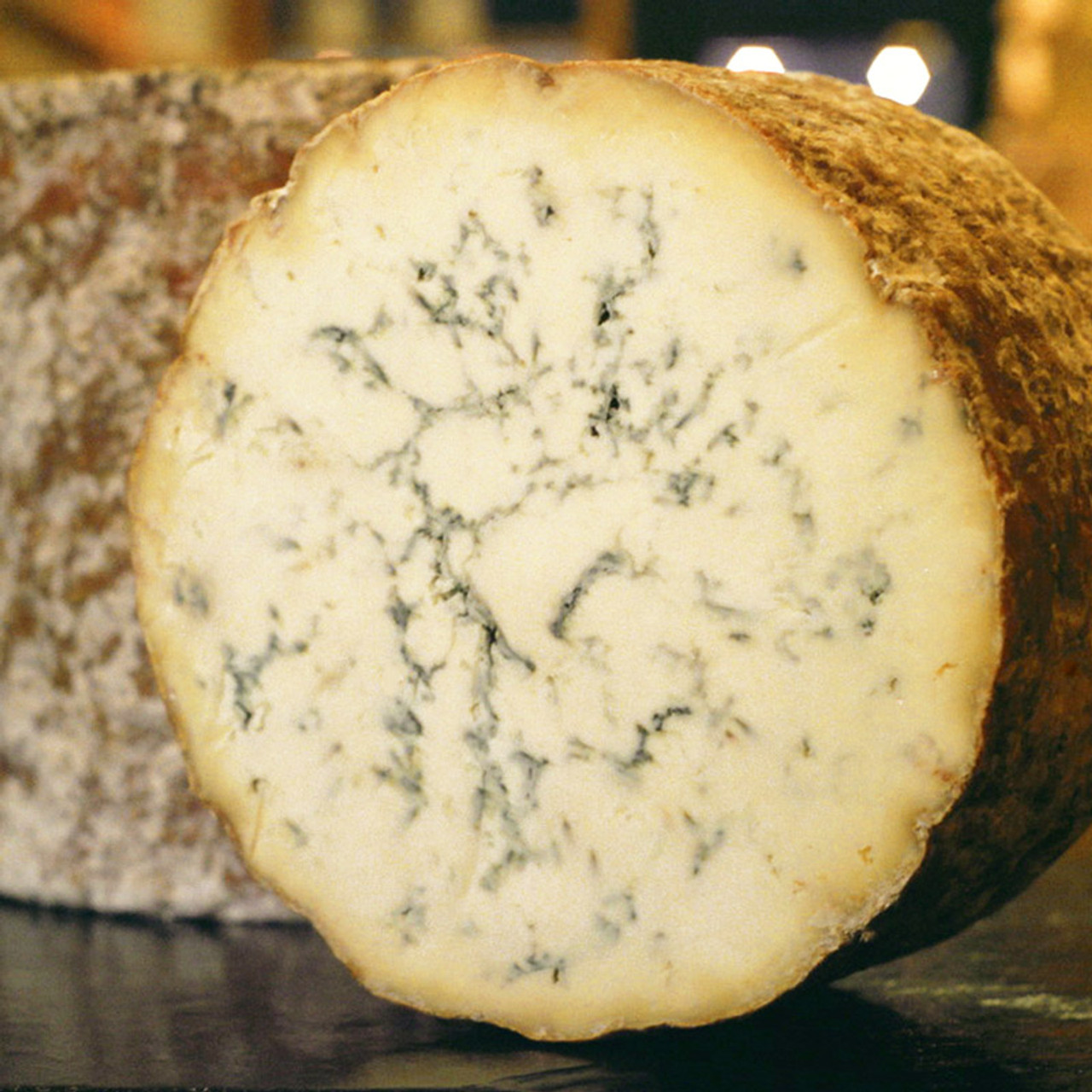 gorgonzola cheese wheel