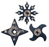 Soft rubber training ninja star. Suitable for kids to train with. Available in a variety of different designs.