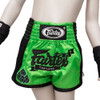 Looking for durable and stylish Muay Thai shorts? The Fairtex Muay Thai Shorts are made from a new satin fabric for long-lasting performance. #fairtexmuaythaishorts