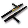 Master your martial arts skills with this 50cm Black Wooden Tonfa, crafted for kobudo, karate, kata, and self-defence training. Durable, balanced, and ideal for beginners and experienced practitioners alike.