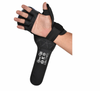 Shop RDX IMMAF Approved Shooter Grappling Gloves in NZ – durable leather, IMF & EVA-LUTION™ padding, sweat-wicking lining, double wrist support, and stylish blue design
