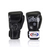 Fairtex BGV1 tight fit boxing gloves, Thai made premium leather, superior wrist support, durable construction, ideal for training, sparring, bag work, comfort, performance