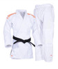 Adidas judo uniform, blue judo gi, white judo gi, single weave gi, judo gi 120cm 170cm, kids grappling uniform, kids BJJ uniform, adult judo gi, durable judo gi, training judo uniform, cotton poly gi, reinforced judo gi, Adidas martial arts uniform, competition judo gi, breathable judo gi, judo gear NZ