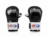 Made from premium leather with an open palm design, double wrist support and extra knuckle padding, they are ideal for Muay Thai and MMA sparring.