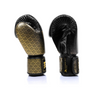 The Fairtex X Rajadamnern Premium Boxing Gloves BGV-RAJADAMNERN combine premium performance, superior protection and exclusive Rajadamnern Stadium styling for Muay Thai, boxing and kickboxing training.