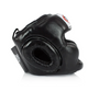 The Fairtex HG3 Full Coverage Headguard delivers premium head protection with multi-layered shock-absorbing foam and full ear, cheek and chin coverage for Muay Thai, boxing, kickboxing and combat sports training.