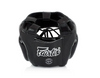 The Fairtex HG3 Full Coverage Headguard delivers premium head protection with multi-layered shock-absorbing foam and full ear, cheek and chin coverage for Muay Thai, boxing, kickboxing and combat sports training.