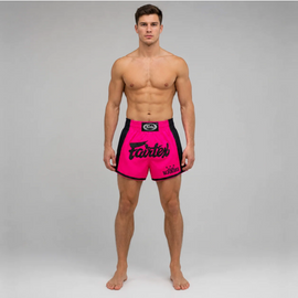 Train and compete in confidence with genuine Fairtex Muay Thai Shorts, designed for superior comfort, durability and freedom of movement for Muay Thai, kickboxing, MMA and combat sports athletes.
