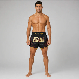 Train and compete in confidence with genuine Fairtex Muay Thai Shorts, designed for superior comfort, durability and freedom of movement for Muay Thai, kickboxing, MMA and combat sports athletes.