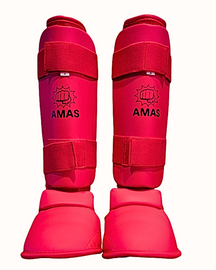 Tokaido Karate Shin & Instep Guards Red or Blue – Same as WKF Approved Without Logo | NZ Kumite Competition & Training Tokaido Karate Shin & Instep Guards Red or Blue – Same as WKF Approved Without Logo | NZ Kumite Competition & Training