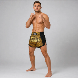 Train and compete in confidence with genuine Fairtex Muay Thai Shorts, designed for superior comfort, durability and freedom of movement for Muay Thai, kickboxing, MMA and combat sports athletes.