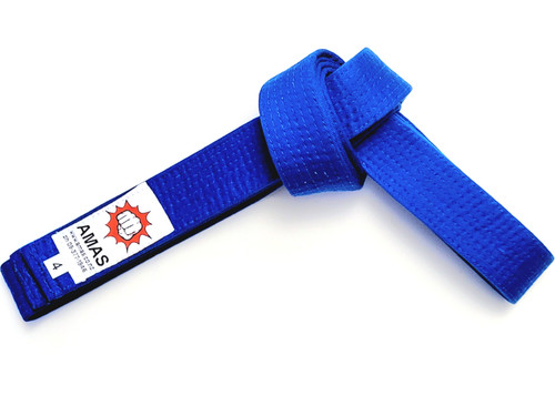 blue martial arts belt, karate blue belt, judo blue belt, taekwondo blue belt, beginner martial arts belt, durable cotton belt, martial arts uniform belt, training belt blue, kids martial arts belt, adult white belt, grading belt, dojo essential gear, reinforced stitching belt, martial arts accessories, entry level belt