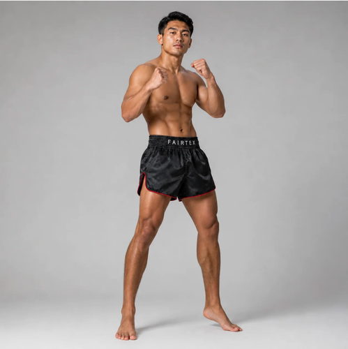 Train and compete in confidence with genuine Fairtex Muay Thai Shorts, designed for superior comfort, durability and freedom of movement for Muay Thai, kickboxing, MMA and combat sports athletes.