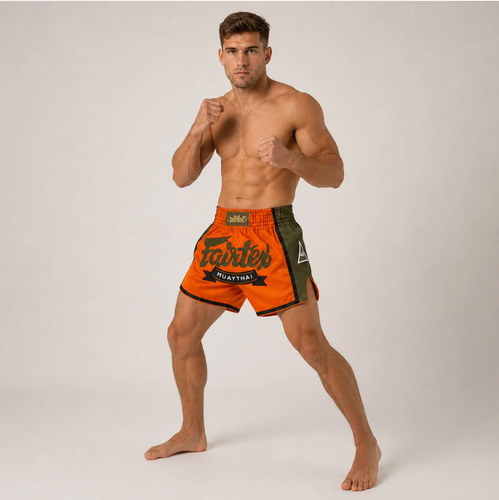 Train and compete in confidence with genuine Fairtex Muay Thai Shorts, designed for superior comfort, durability and freedom of movement for Muay Thai, kickboxing, MMA and combat sports athletes.