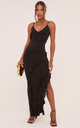新品未使用 Many way frill dress ブラック Lサイズ BALENCIAGA | Patched Slip Dress | Women | Lane Crawford