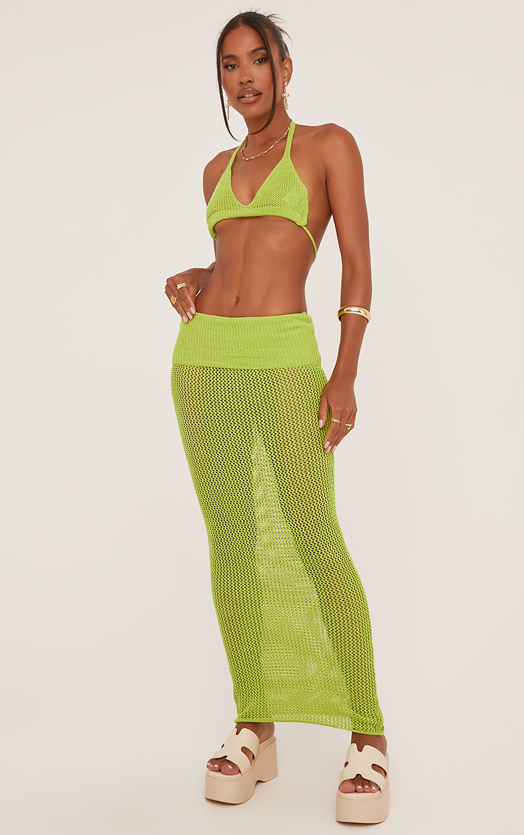 スカート FETICO MESH KNIT MAXI SKIRT FETICO MESH KNIT MAXI SKIRT