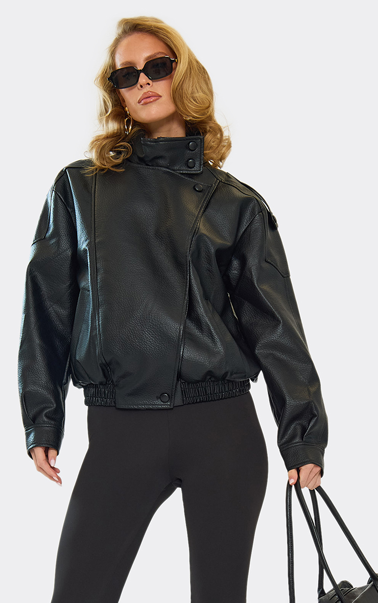 ジャケット・アウター EGO TRIPPING CARRIER LEATHER JACKET CLN1555_UKMIFBC12214TR_BK_11P2