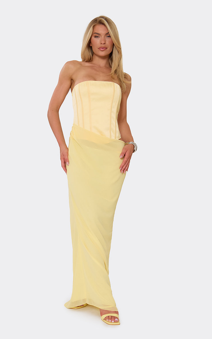 long yellow dresses for prom Yellow tulle lace long prom dress yellow lace formal dress