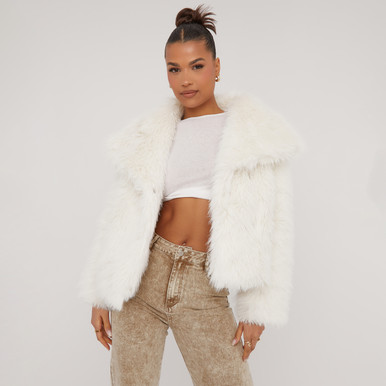 ジャケット・アウター OUNCE base fur collar coat ZARA ZW COLLECTION FAUX FUR COLLAR COAT STONE NEW 2024 SIZES