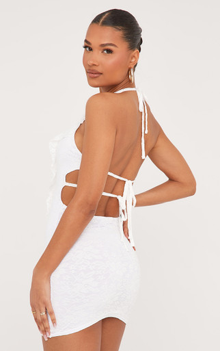 フェティコ 近年モデル OPEN-BACK BUSTIER MINI DRESS MONOT V