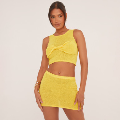 【THE TOE】OlympiaDenim Skirt Printed Bias Slip Skirt For Women | Factory