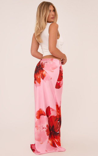 スカート rosymonster flower vase satin skirt 244018522_9902.jpg