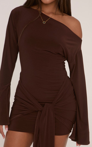ワンピース [SCULPTOR] Cargo Zip-Up Dress Soft Brown SC24S302BR SCULPTOR® online store