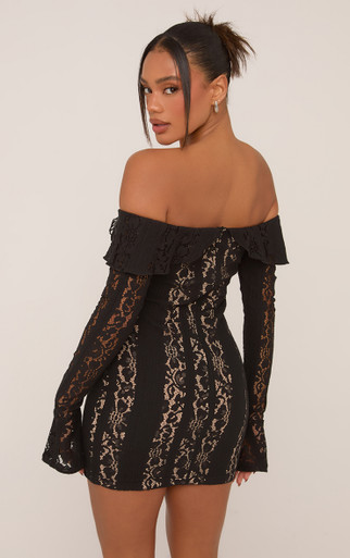 ワンピース THEREDTHREAD S lace up dress mini THEREDTHREAD】S lace up dress mini