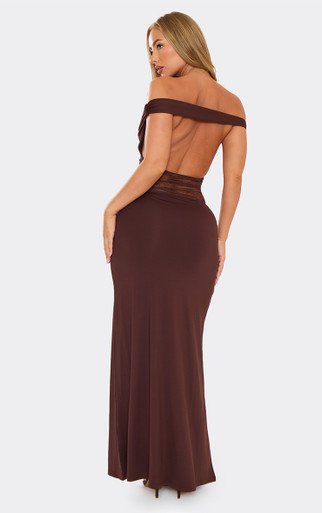 black off the shoulder long sleeve bodycon dress Rose Black Bodycon Maxi Dress for Women, Classic Black, Polyester and Lace, Off-Shoulder Neckline, Pencil Style