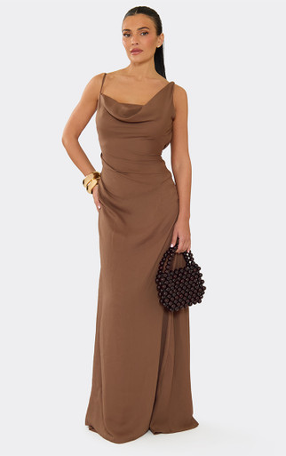 strapless open back dress Lace-Up Back Sequin Bodycon Evening Dress main image 0