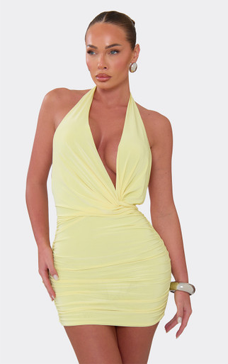 sexiest dress for women Asure Summer V Neck Bodycon With Empire Waist &... From Dou02, $11.37 In Bulk Slim Fabric Hot Sexy V Neck Sequins
