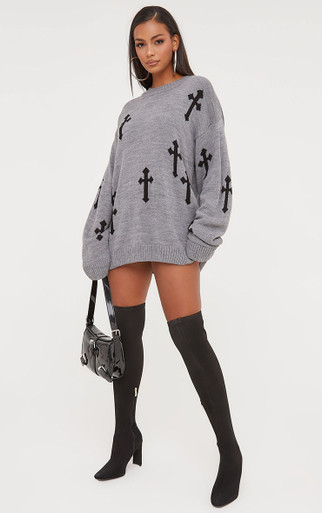 【新品】MIA ASTERISM sleeve fur G jumper M MIA ASTERISM sleeve fur G jumper