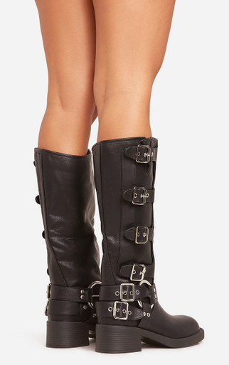 【PORTERNA】Dunk Buckle Middle Boots 13-06-24_ming29224_SQ_4__16511