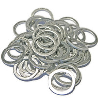 Sump Plug Washers for Volvo and Porsche - Pack of 50, ideal for the workshop or garage.