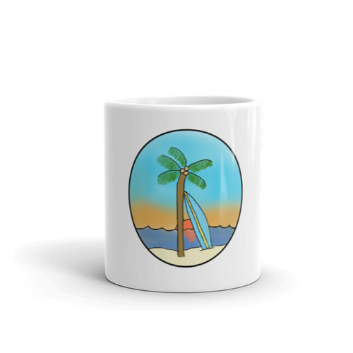 Beach Day Coffee Mug