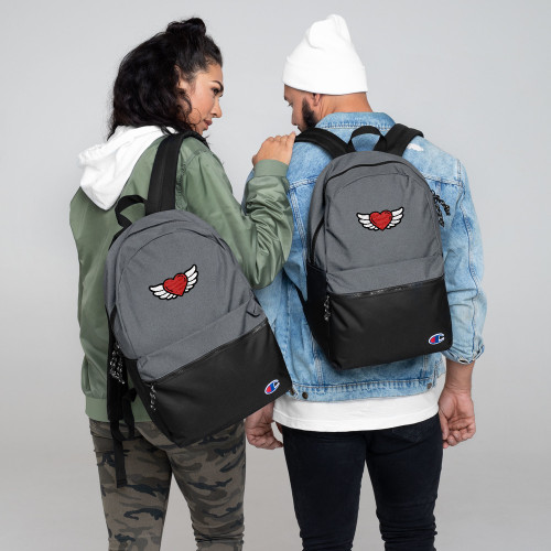 Angel Embroidered Champion Backpack