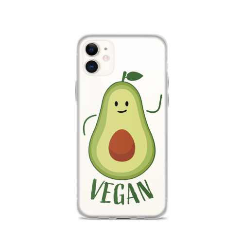 iPhone Case - Avocado Vegan Design