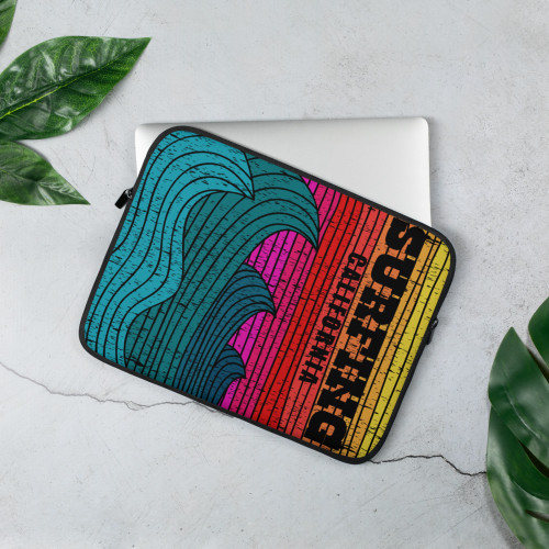 Surfing CA Laptop Sleeve