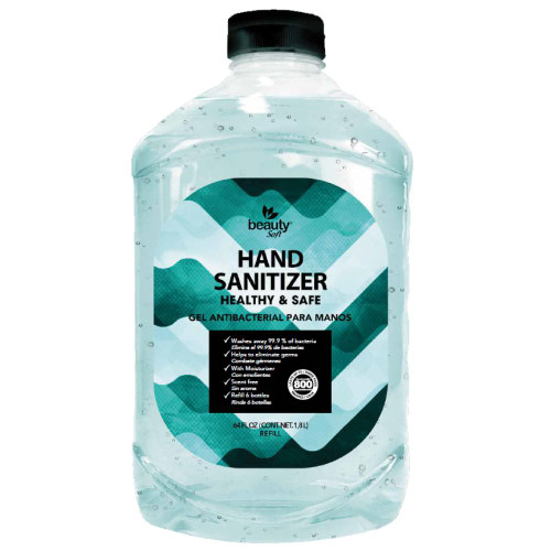 FDA Approved Hand Sanitizer Half a Gallon (64 oz)-DELETED-1593882807